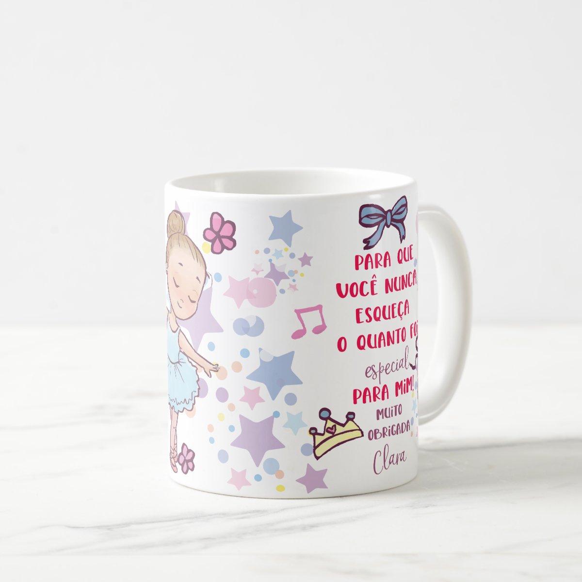 Caneca Personalizada Delicada as Professoras Bailarinas