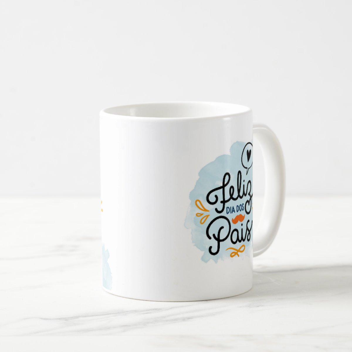 Caneca Personalizada Família Primeiro Dia dos Pais Como Pai