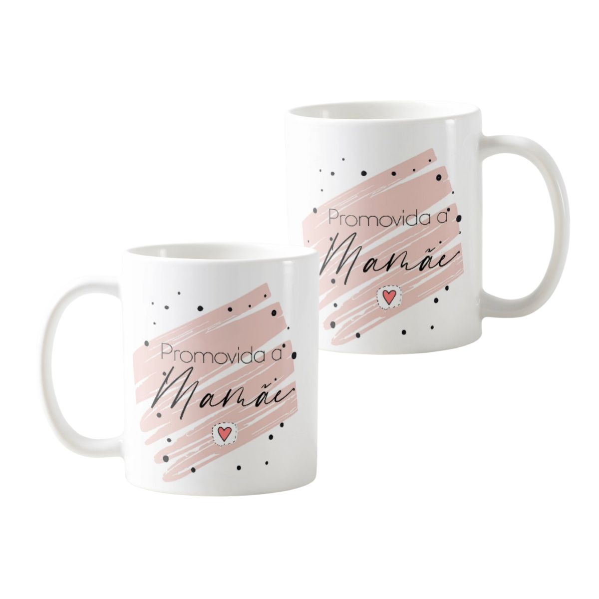 Kit Canecas Personalizadas Revelação Promovidos Mamãe Papai
