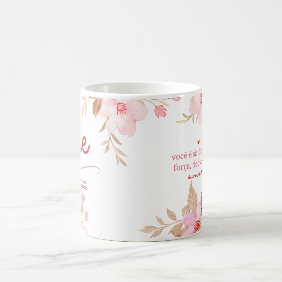 Kit 20 Canecas Presente Funcionária Empresa Dia Das Mães