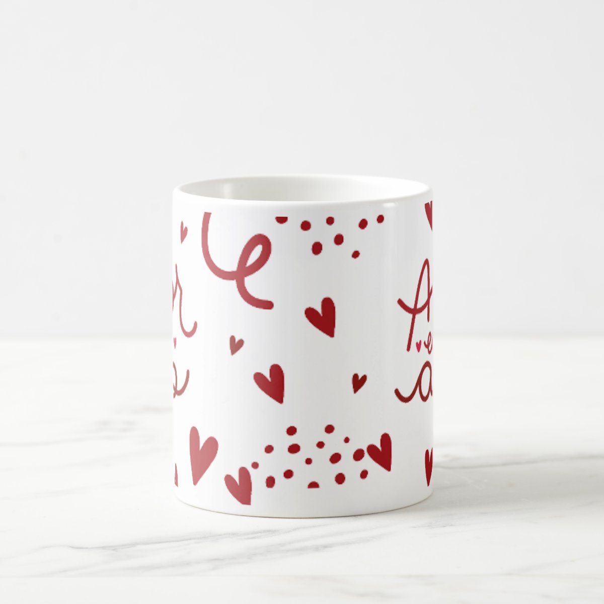 Caneca Personalizada Presente em Comemoração Amor Eu Te Amo