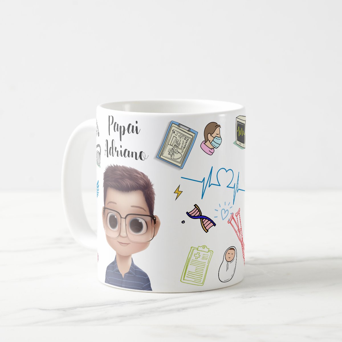 Caneca Presente Personalizado Medicina Clínica Geral
