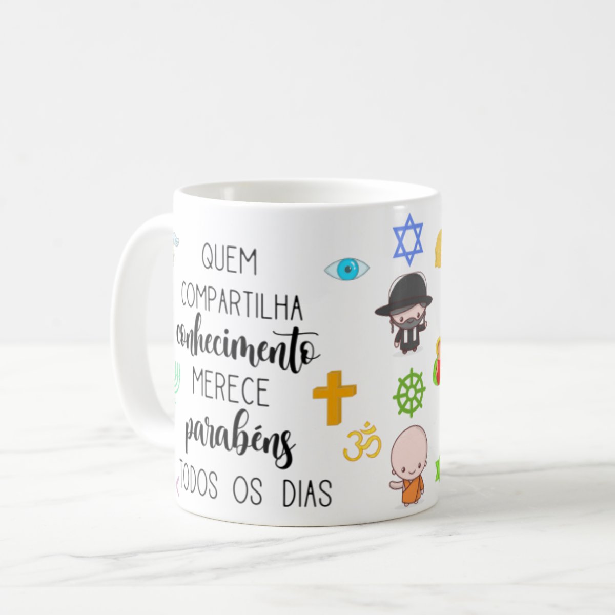 Caneca Presente Dia Dos Professores Ensino Religioso Escola