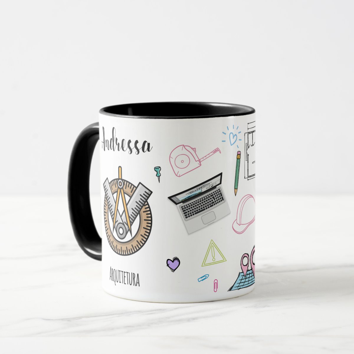 Caneca Arquitetura Profissão Presente Criativo Arquiteta