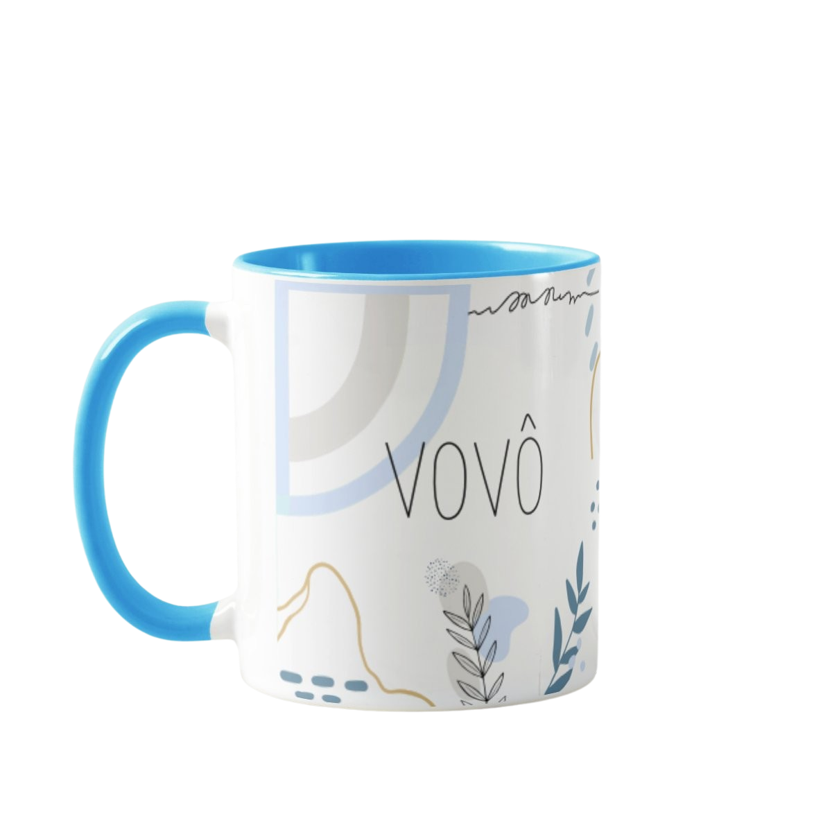 Caneca Masculina Minimalista Presente Especial Avô Vovô - Família (Avó/Avô)