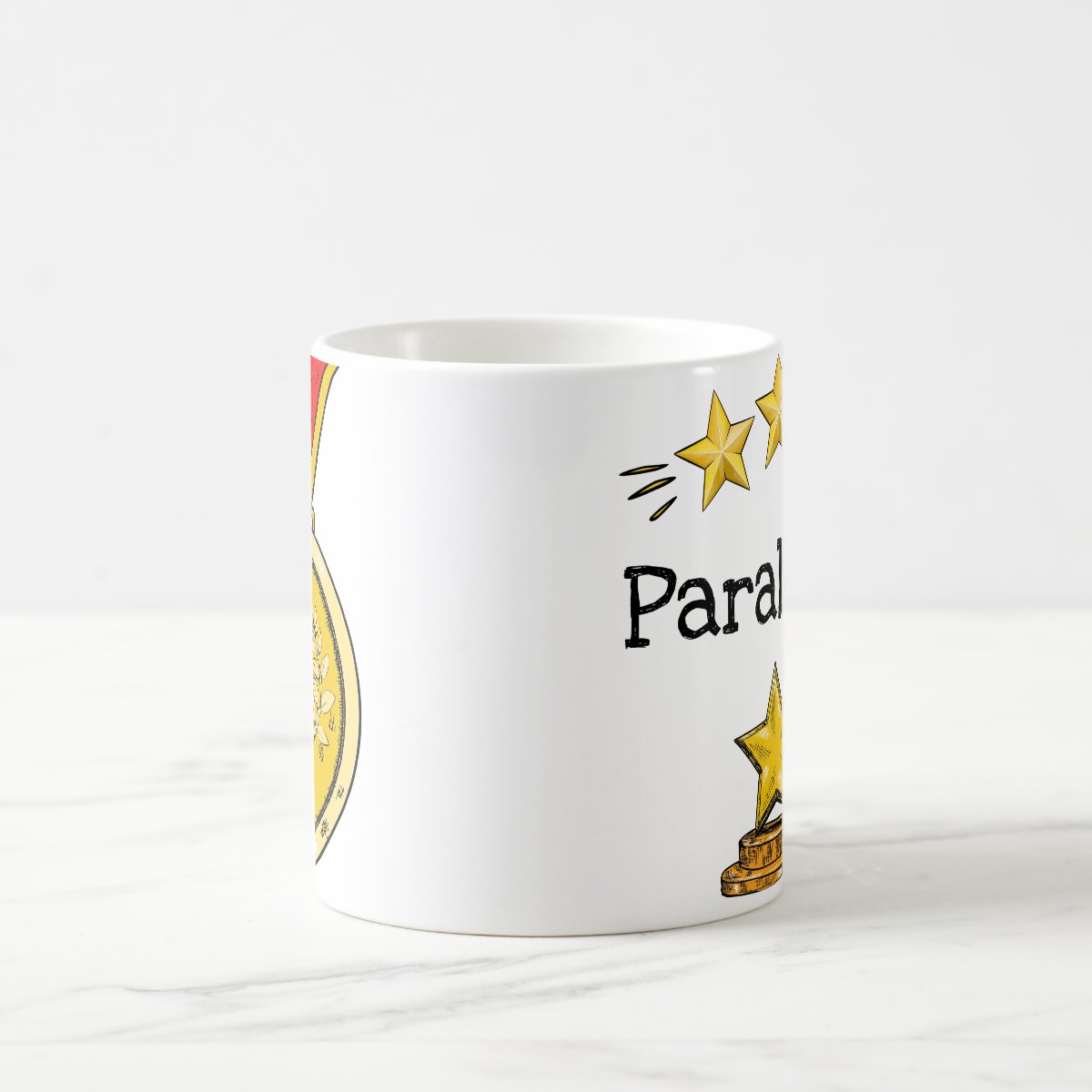 Caneca Personalizada de Presente para a 1° Campeã Parabéns