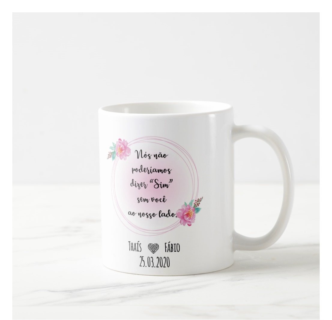 Caneca Noiva E Madrinha