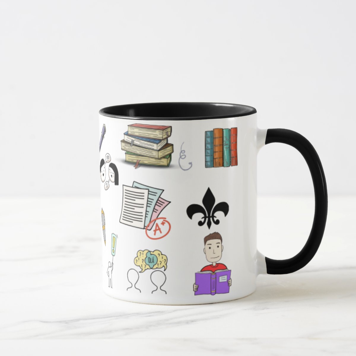Caneca Presente Dia dos Professores Professora de Português