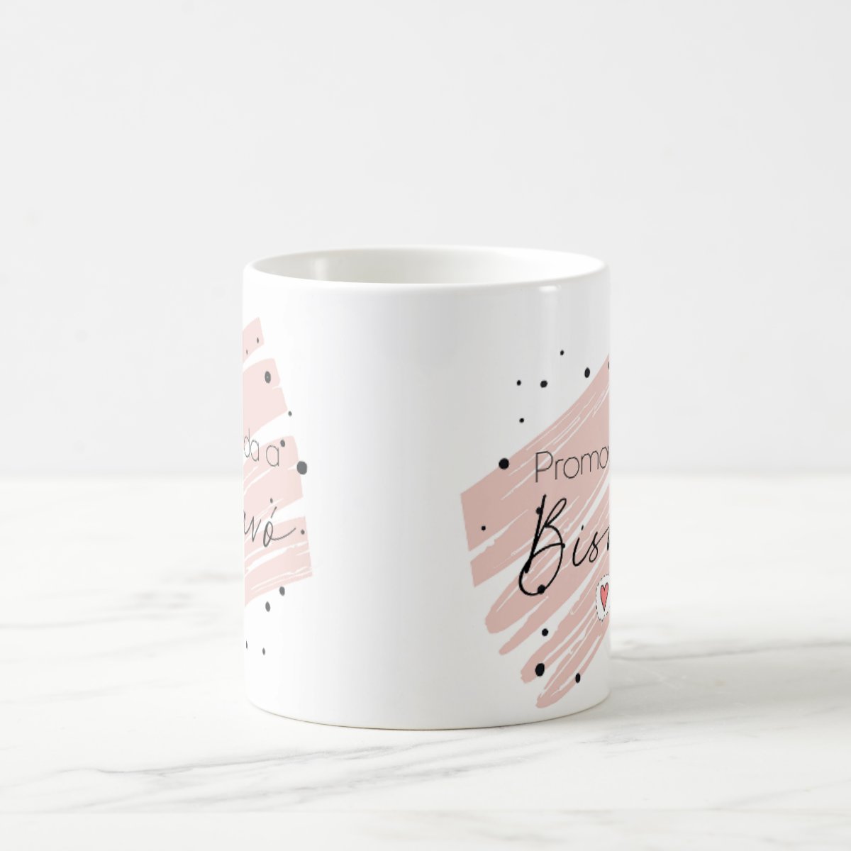 Ki 2 Canecas Personalizadas Revelação Promovidos Bisavós