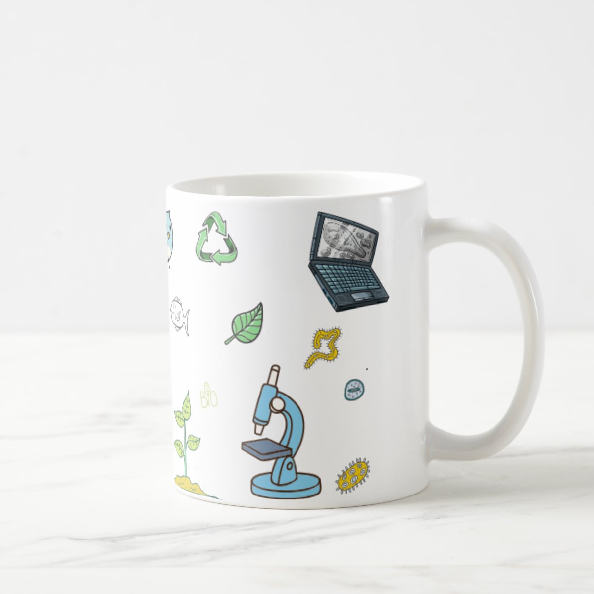 Caneca Presente Dia Dos Professores Professora Biologia