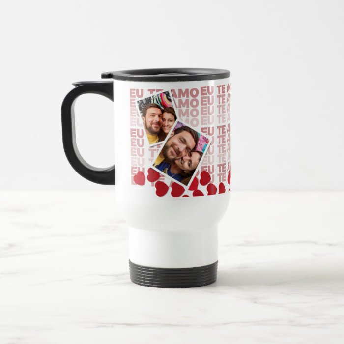 Copo Térmico Personalizado Te Amo Presente Casal Apaixonado