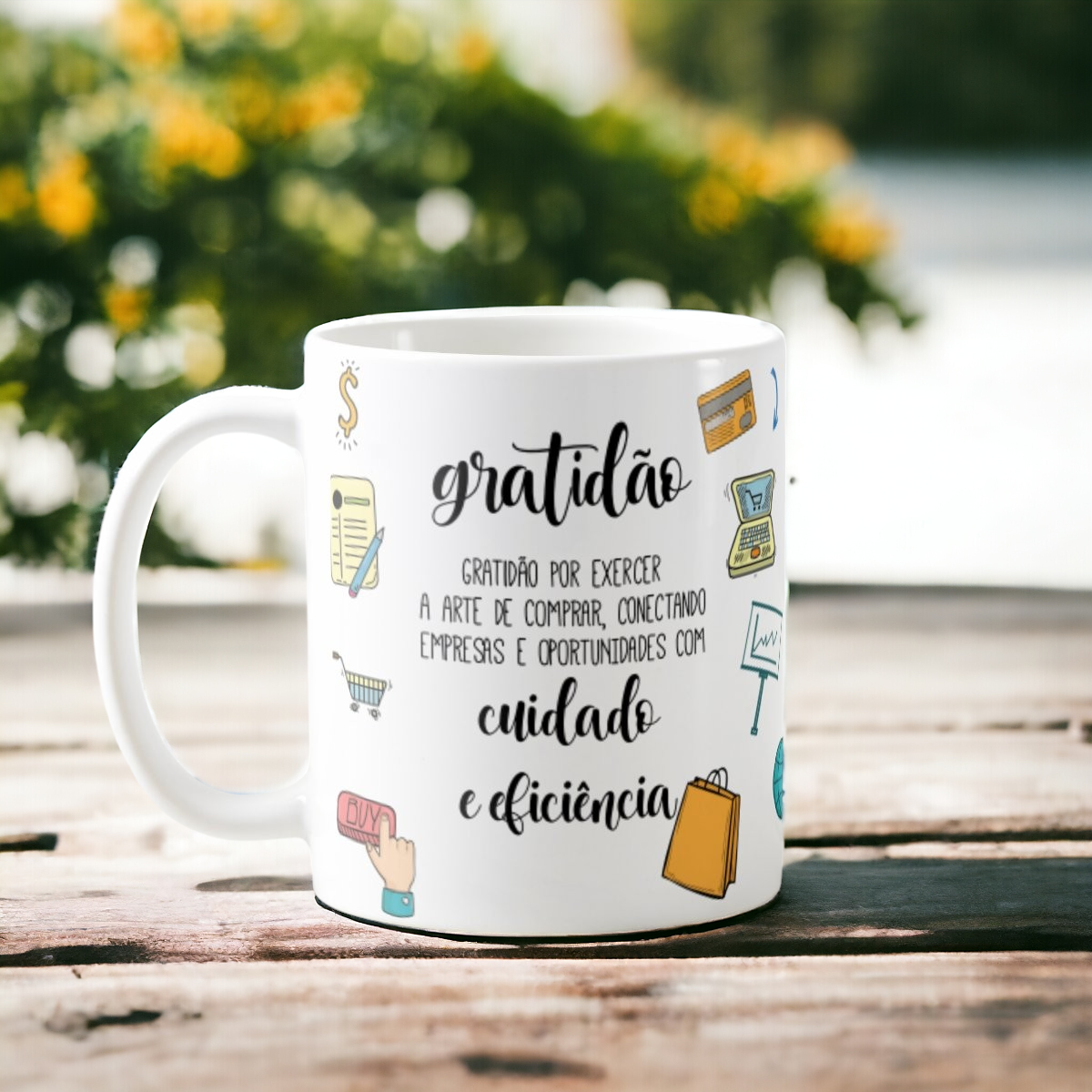 Caneca Profissão Operacional Presente Criativo Comprador - Profissões (Comprador)
