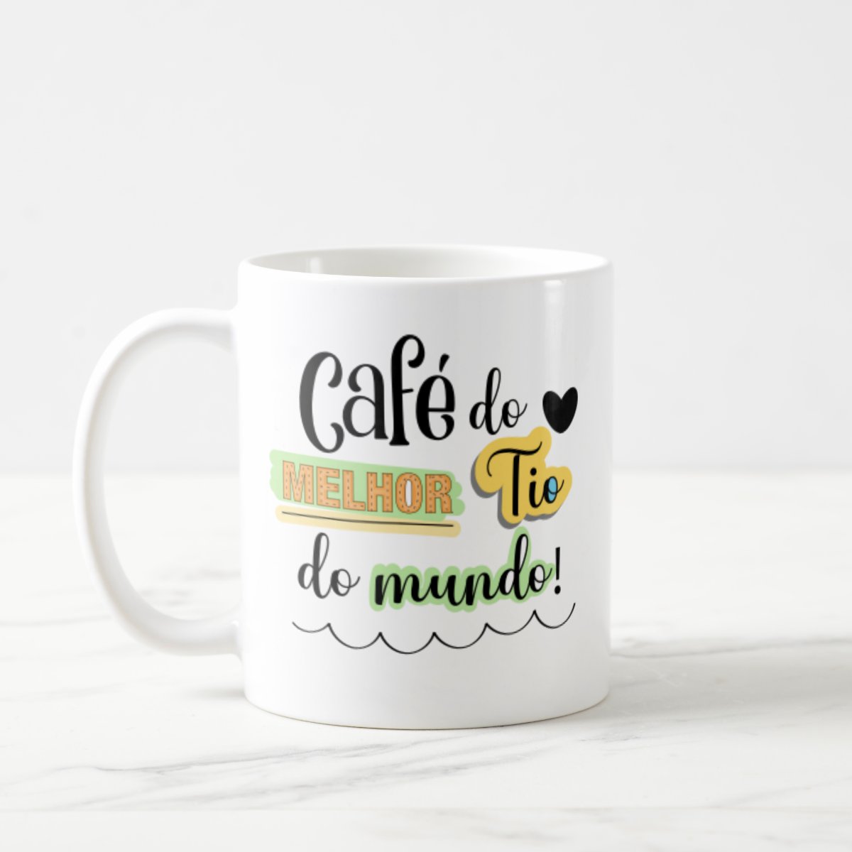 Caneca de Café Personalizada Presente Tio Titio 