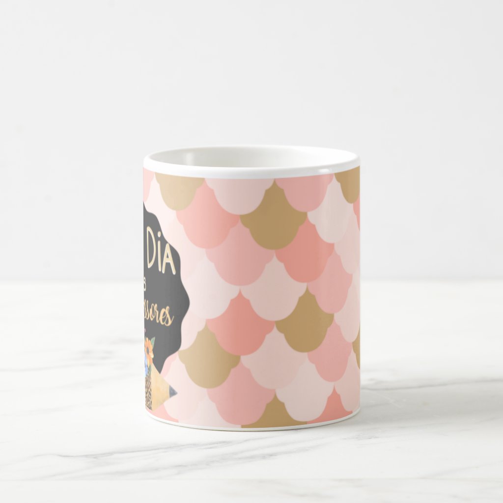Caneca Personalizada Com Frase Feliz Dia Dos Professores