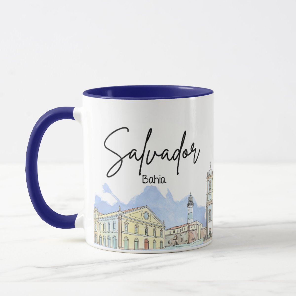 Caneca Lembrança Bahia Cidade Salvador