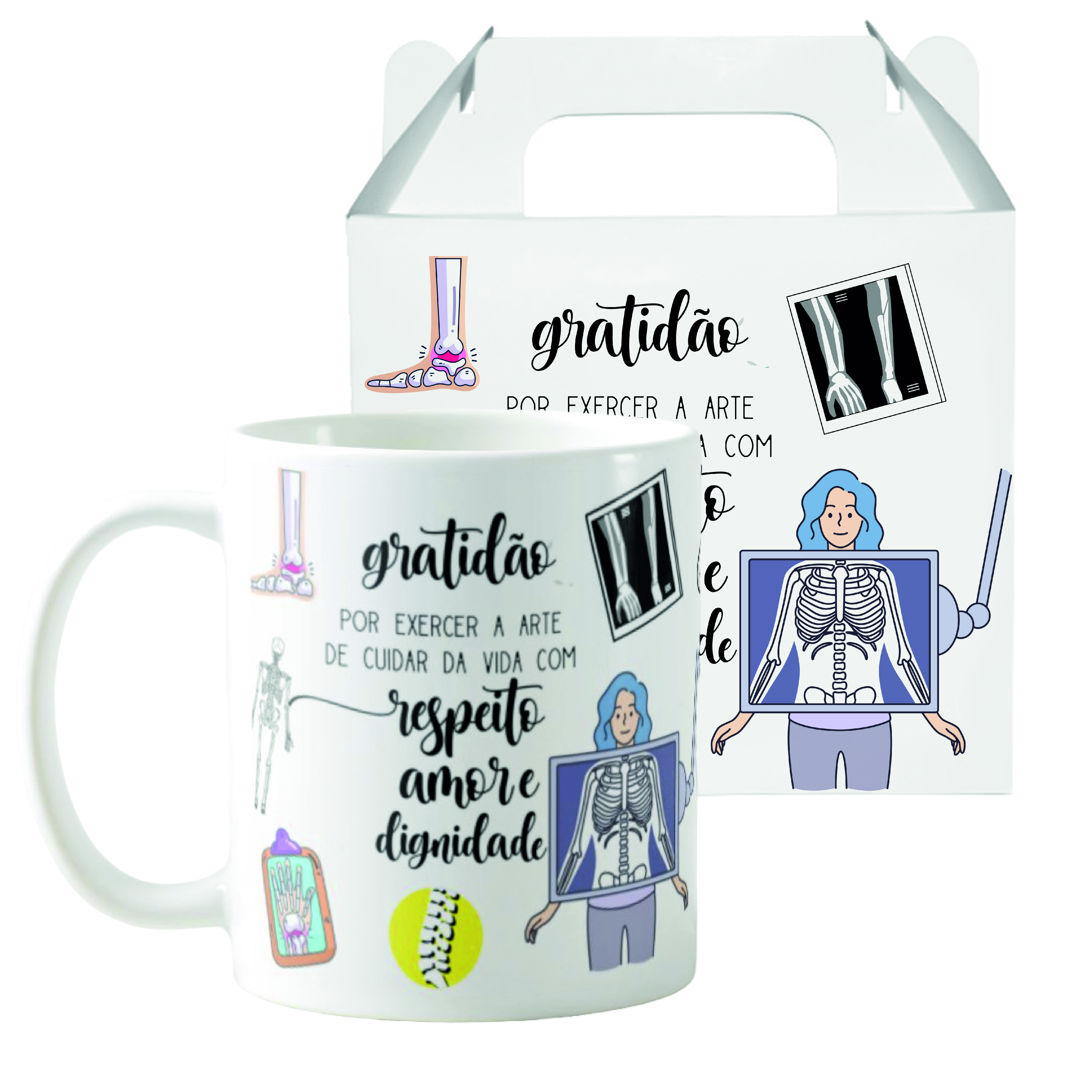 Caneca Personalizada Presente Formatura Medicina Ortopedista - Profissões (Médico(a))