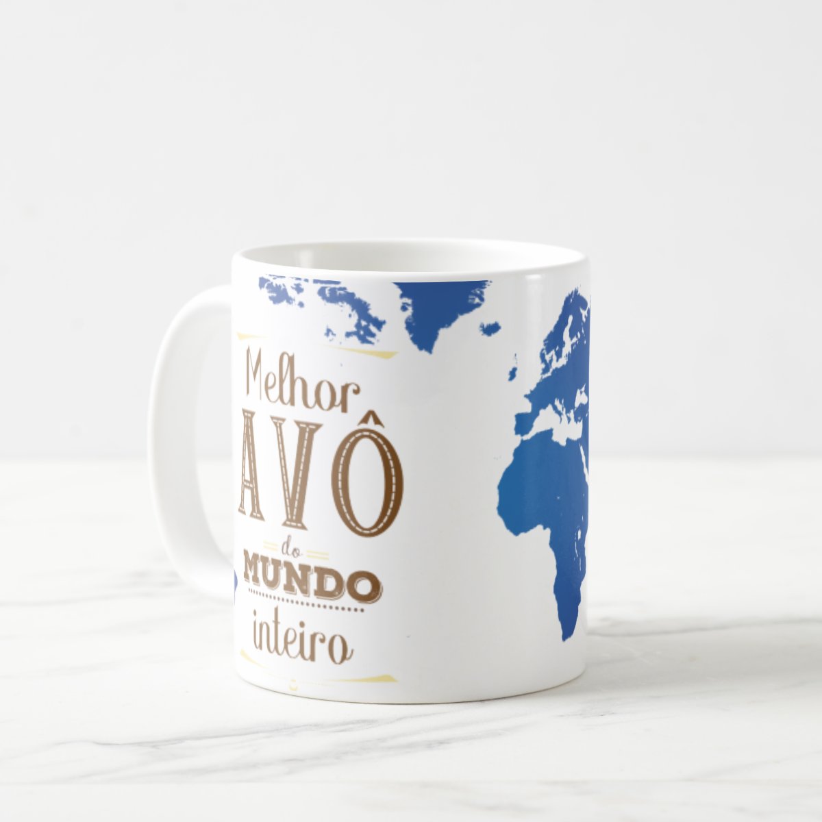 Caneca Presente Dia dos Avós para Melhor Avô do Mundo