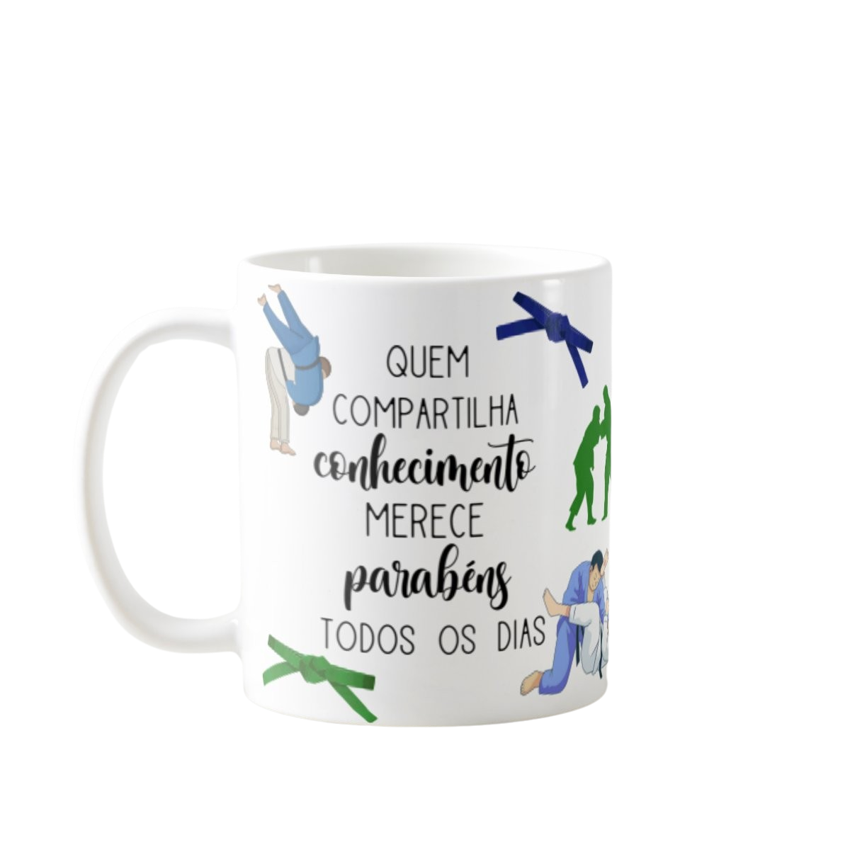 Caneca Presente Dia Dos Professores Professor De Judô - Dia dos Professores (Professor(a))