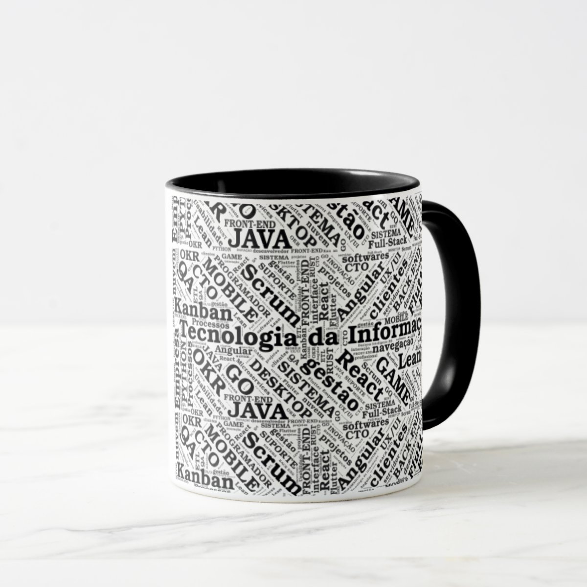 Caneca Personalizada Ti Tecnologia da Informação Programador