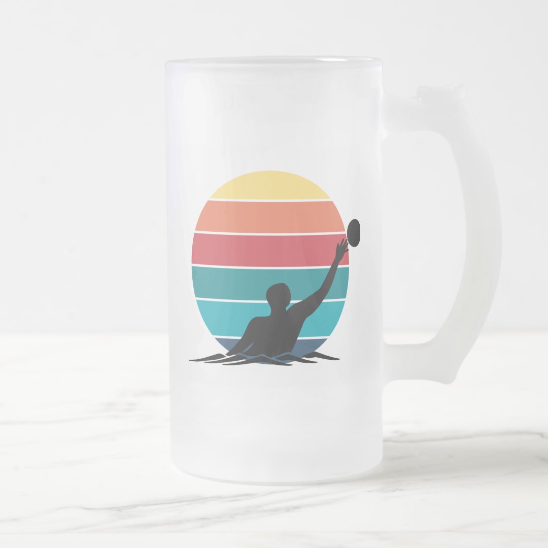 Caneca Cerveja Chopp Presente Criativo Esporte Polo Aquático