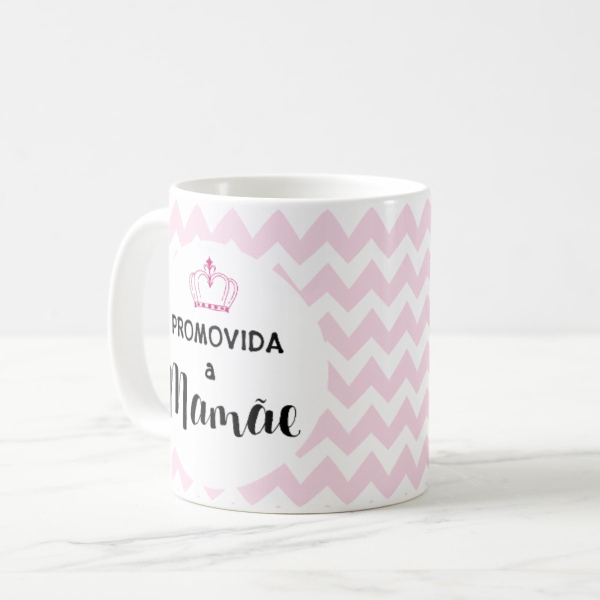 Caneca Personalizada Presente Gestante Promovida a Mamãe