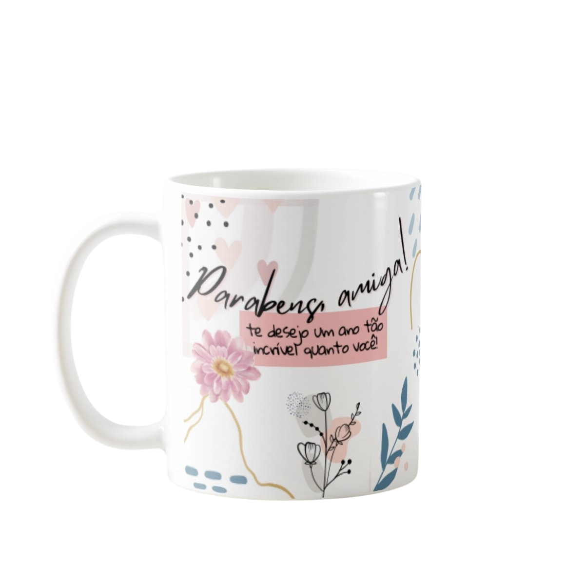 Caneca Mágica Presente Divertido de Aniversário para Amiga - Outros (Aniversário)
