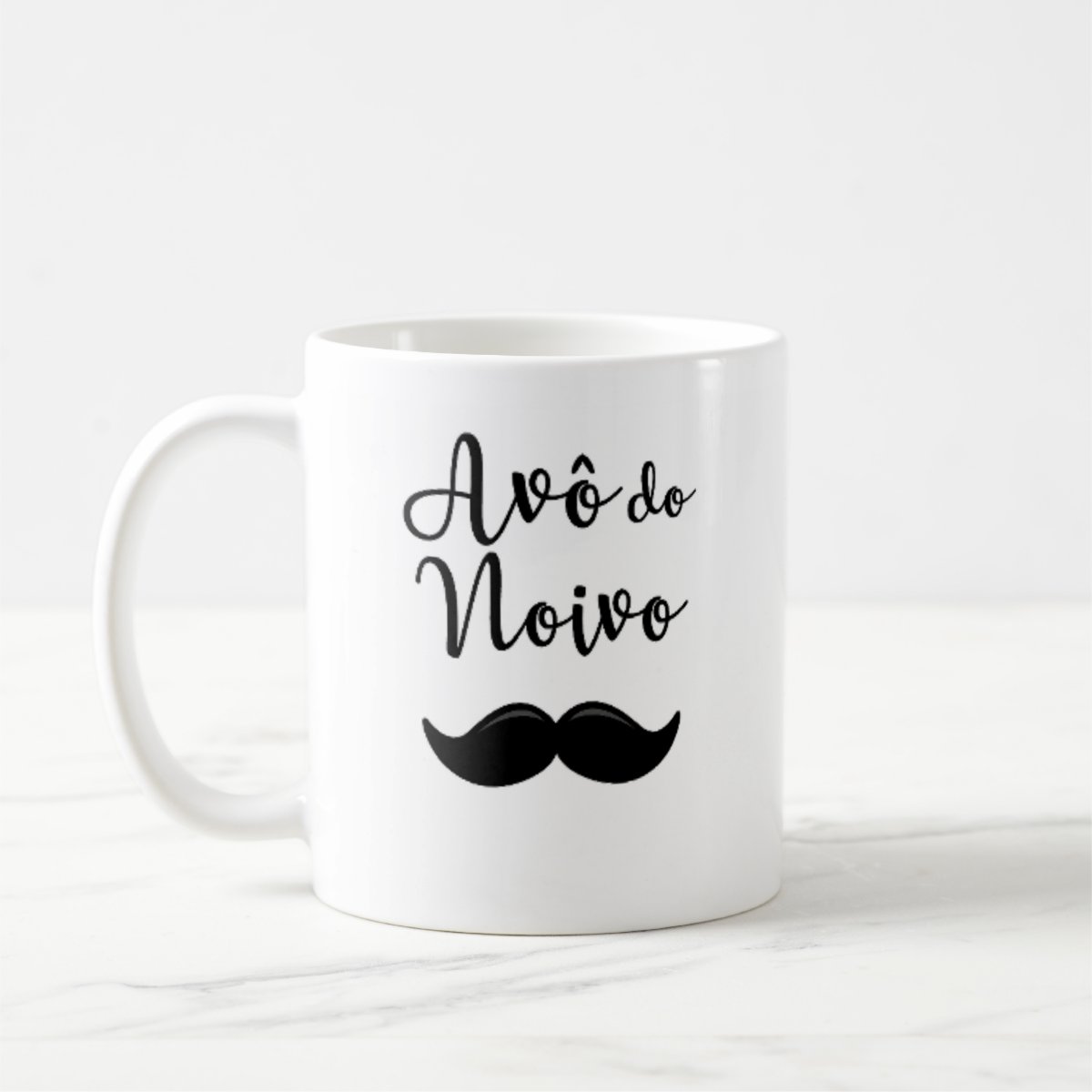 Kit Presente 2 Canecas Casamento Personalizadas Avós