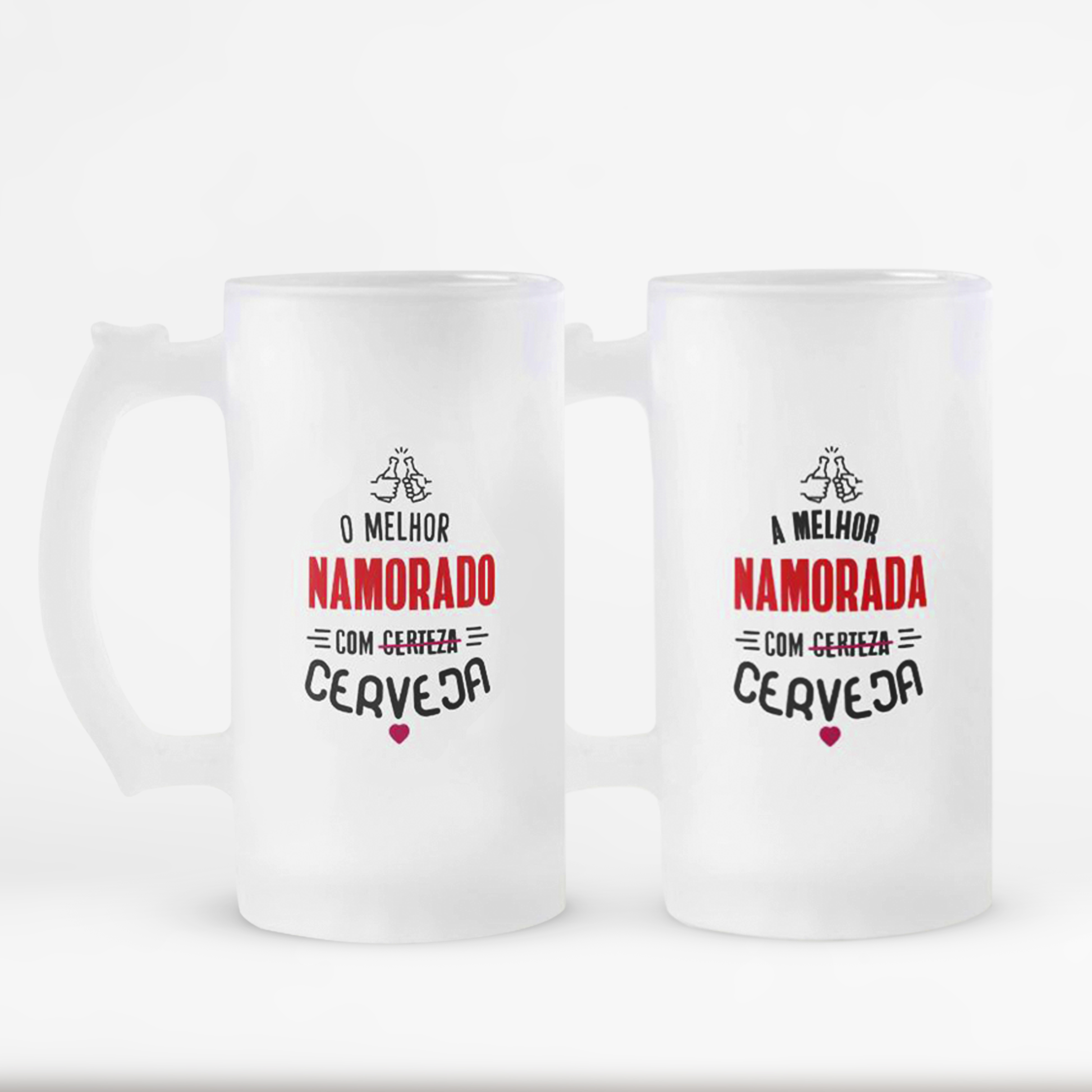 Caneca de chopp cerveja melhores namorados  - Outros (Casal)