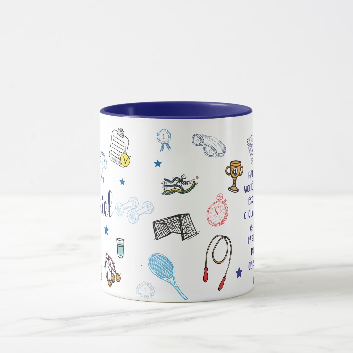 Caneca Personalizada Professor de Educação Física com Nome