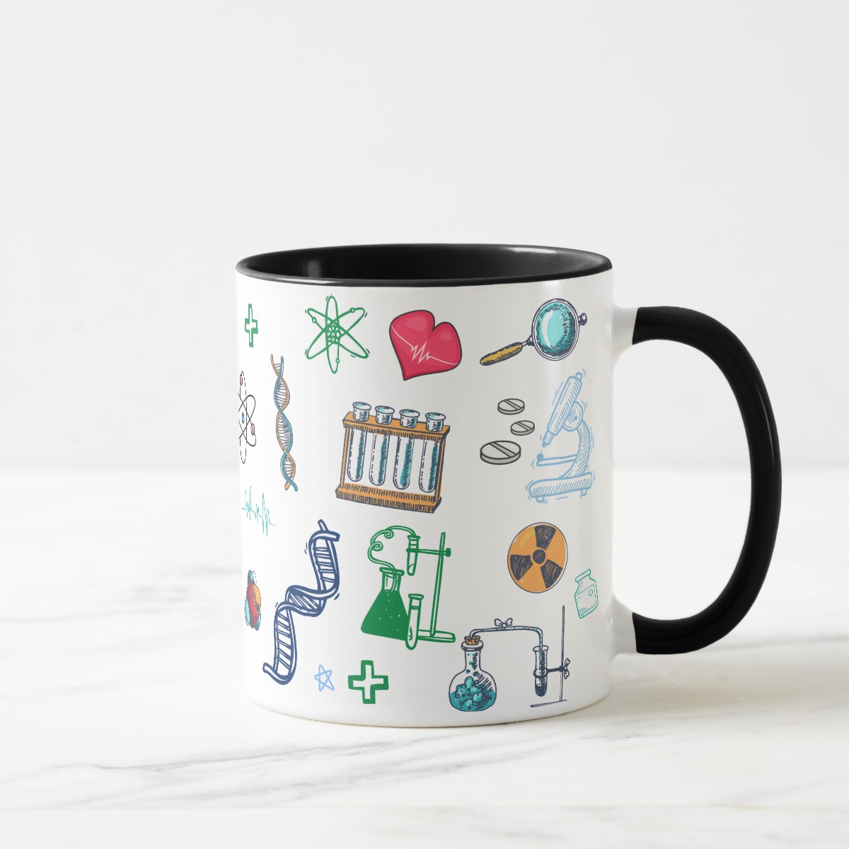 Caneca Personalizada Biomedicina Profissão Biomédico