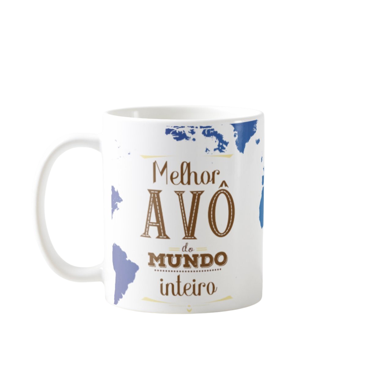 Caneca Presente Dia dos Avós para Melhor Avô do Mundo