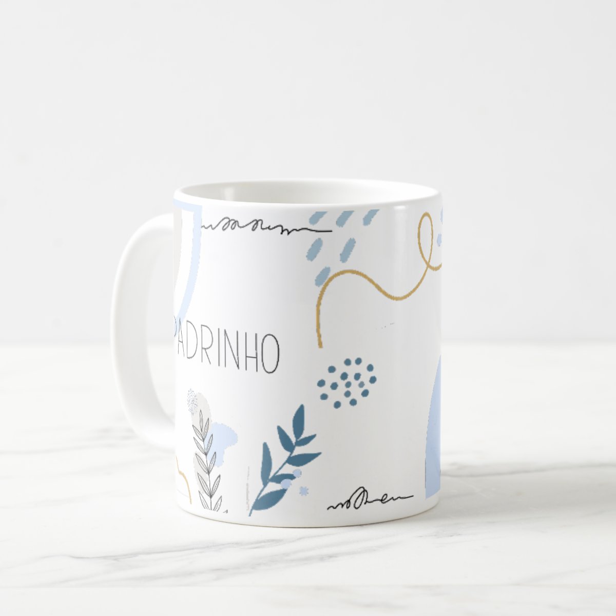 Caneca Masculina Padrinho Presente Especial Familia