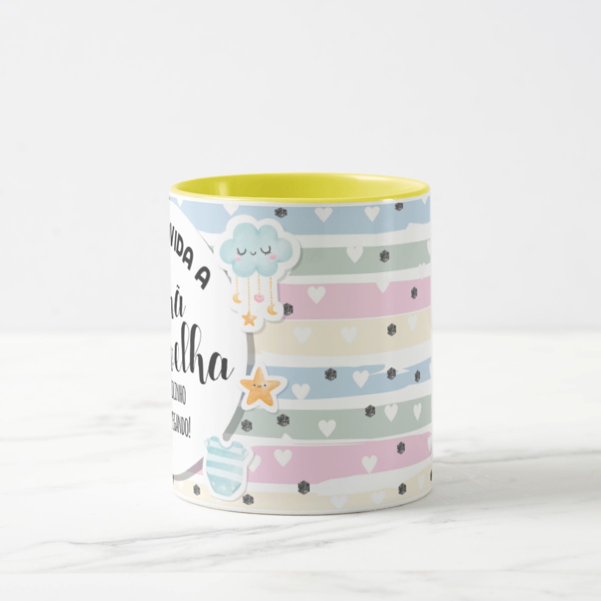Caneca Personalizada Anúncio Gravidez para Irmã mais Velha