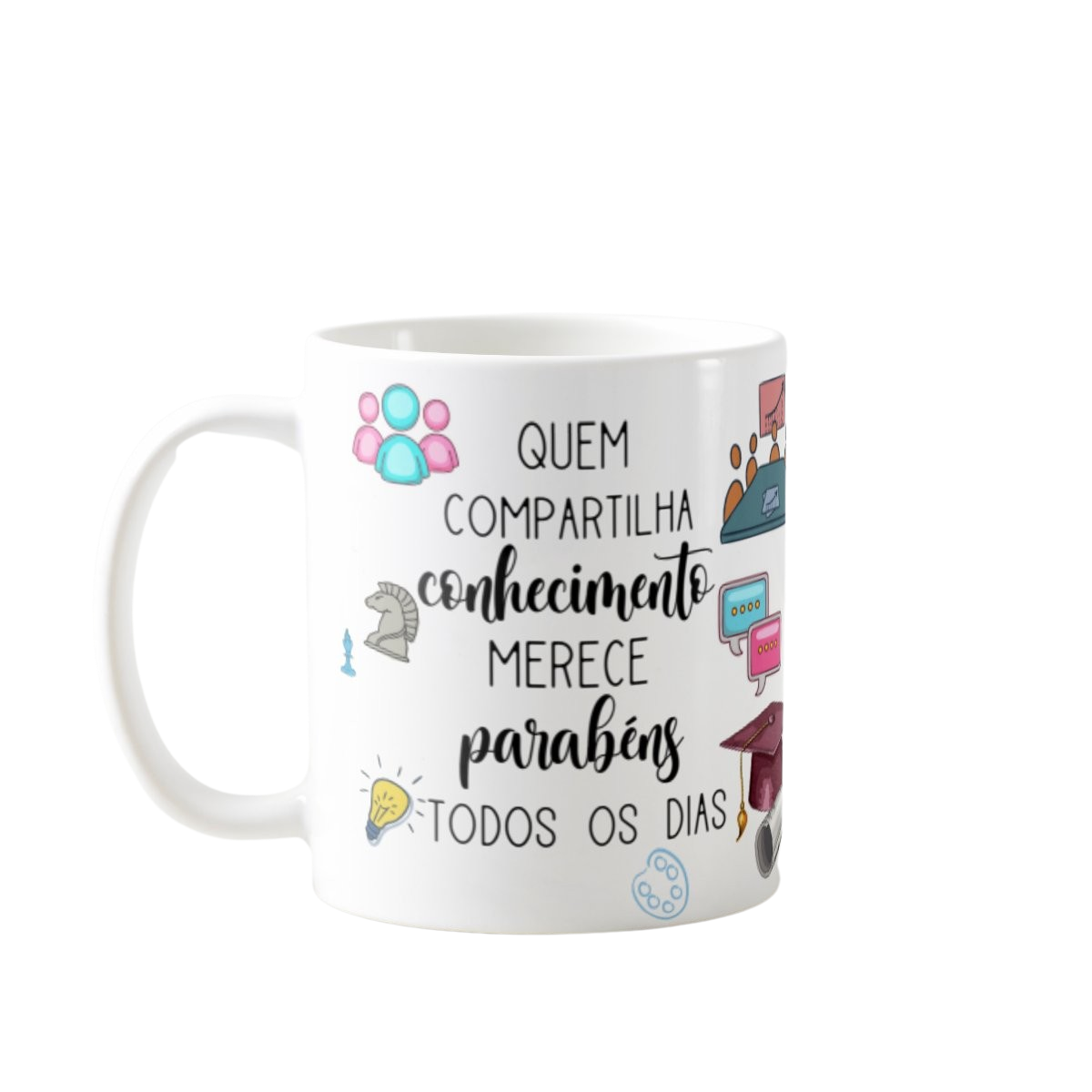 Caneca Presente Professores Para Coordenadora Pedagógica - Dia dos Professores (Coordenador(a))