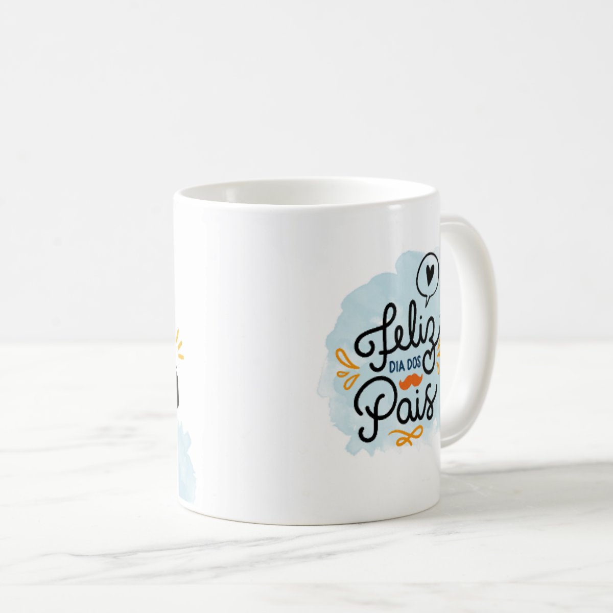 Caneca Personalizada Família Primeiro Dia dos Pais Como Biso