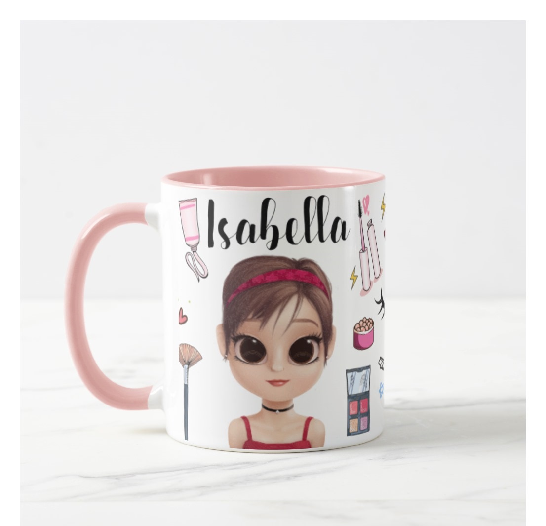 Caneca para Maquiadora Presente Criativo para Mulher Vaidosa