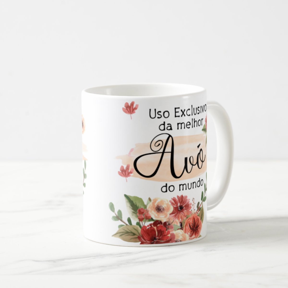 Caneca Presente Especial Dia das Mães para Melhor Avó