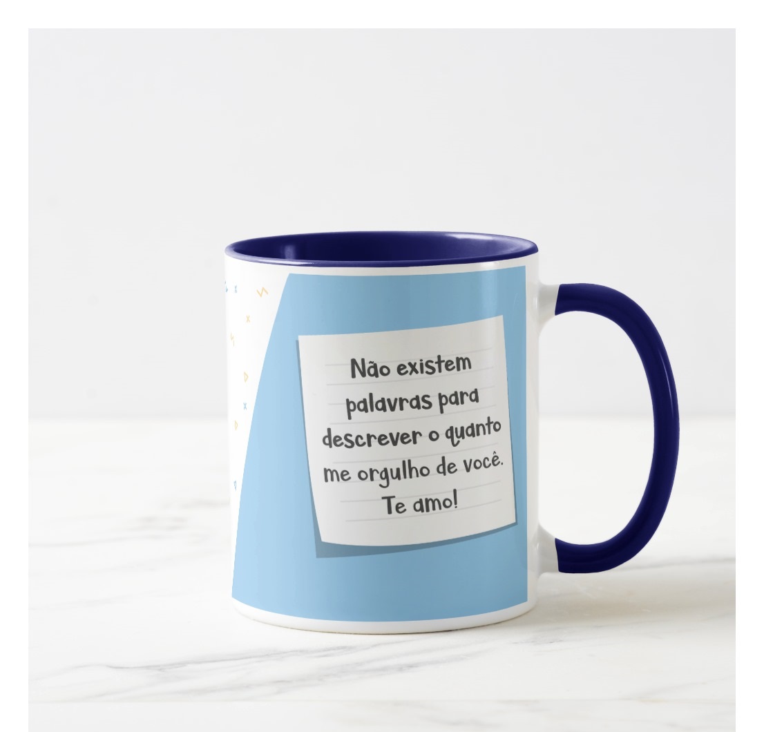 Caneca Personalizada de Presente o Papai Meu Heroi