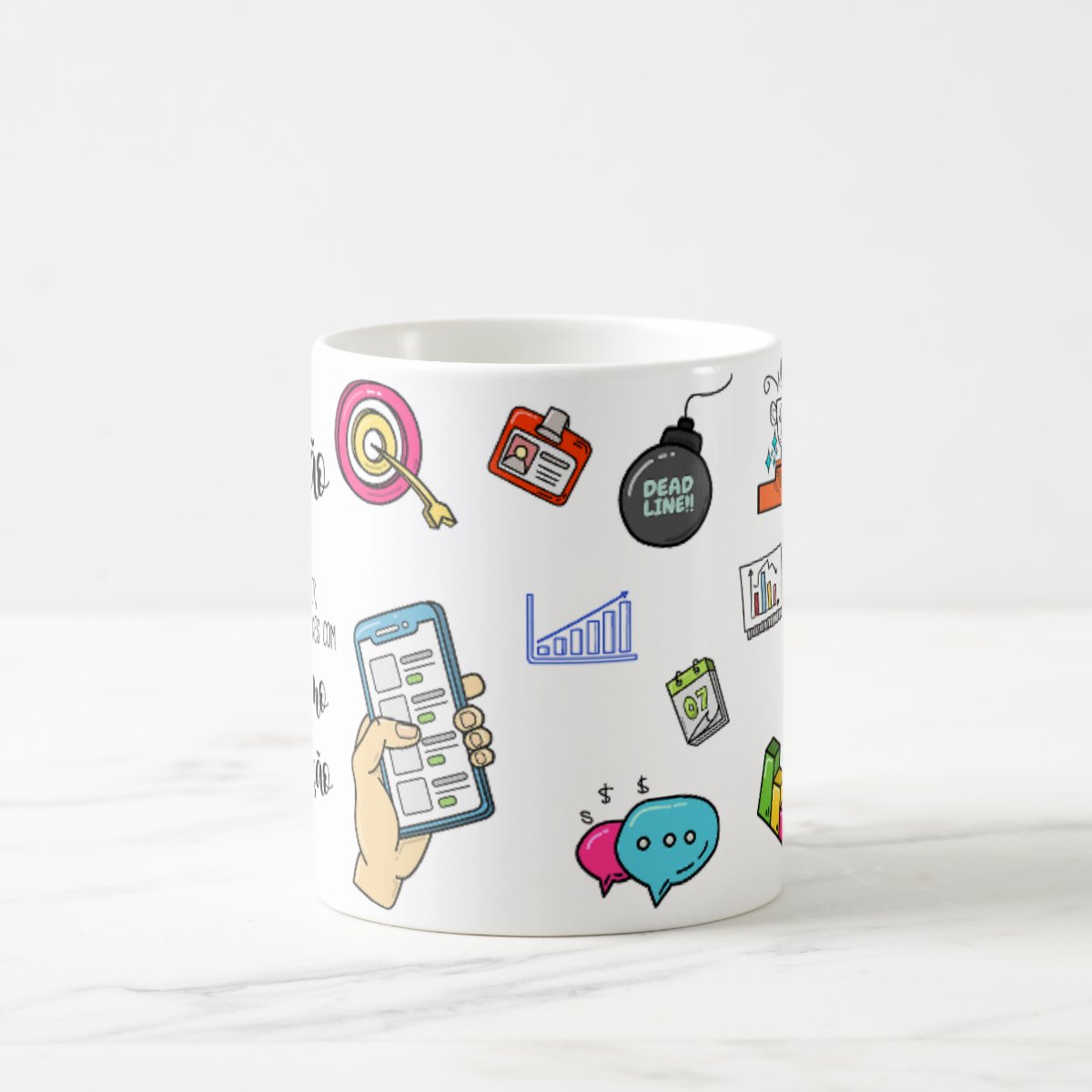 Caneca Profissão Presente Profissionais de Vendas Comercial