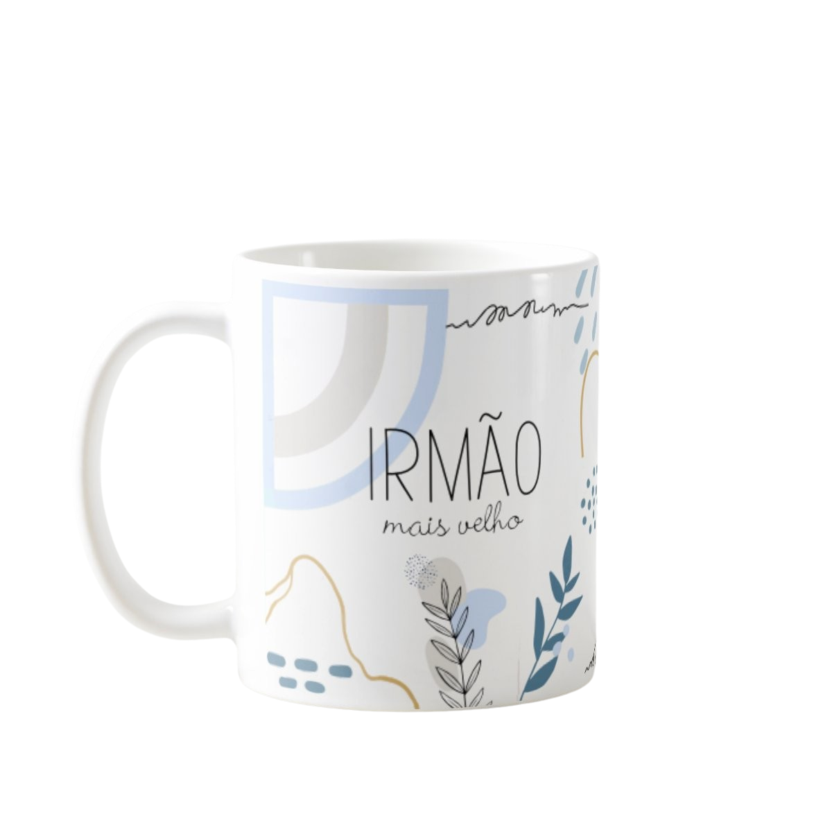 Caneca Masculina Irmão Mais Velho Presente Especial Familia - Família (Irmã(o))