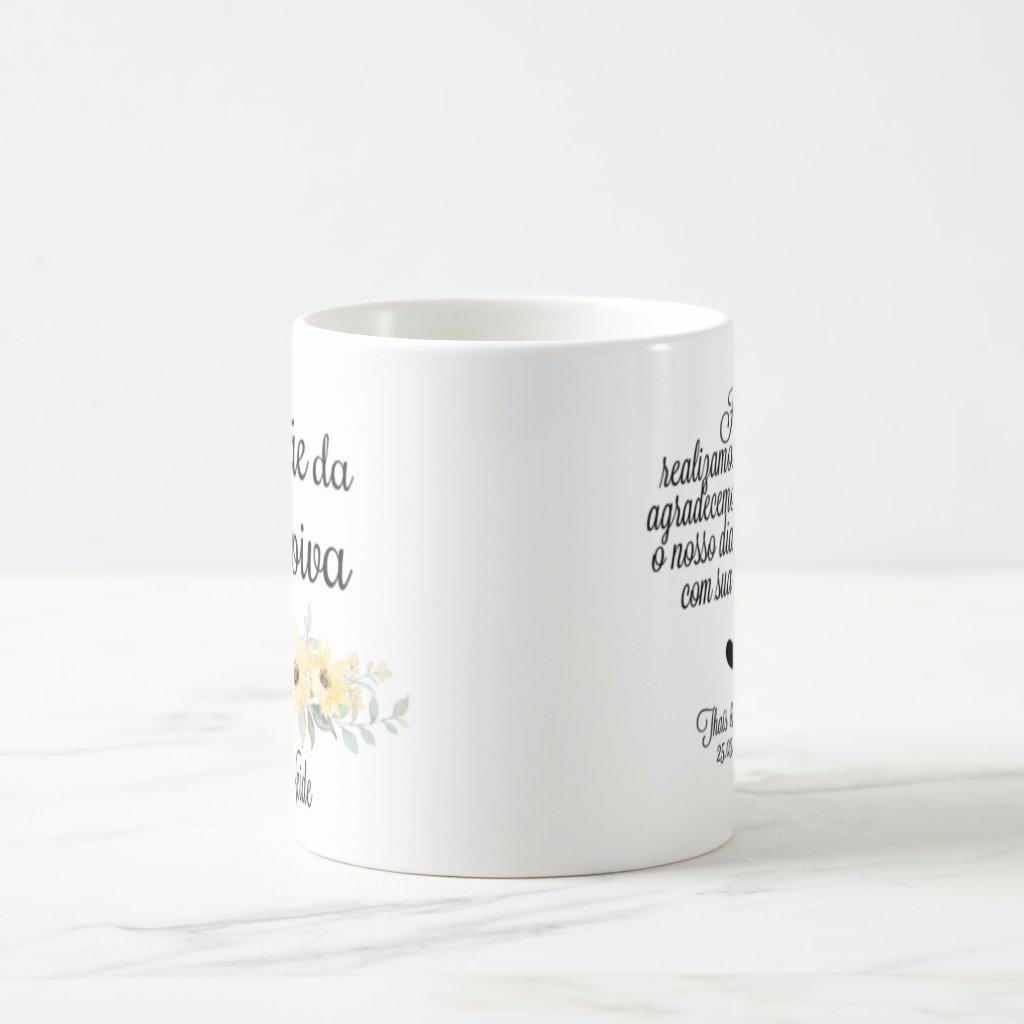 Kit 2 Canecas Casamento Pai Presente Personalizado Com Nome