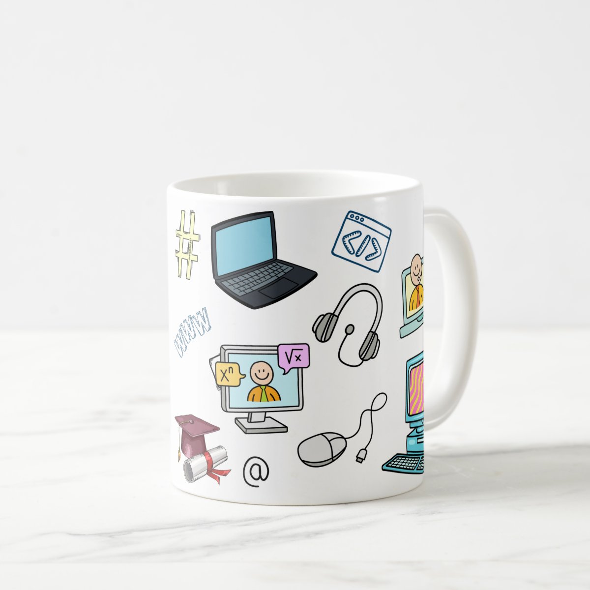 Caneca Presente Personalizado Professor de Informática