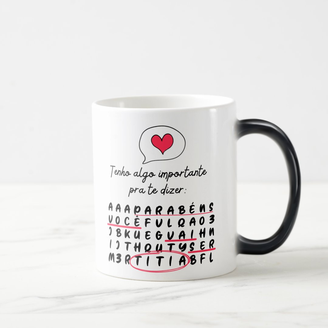 Caneca Presente Criativo para Revelar Gravidez para a Titia