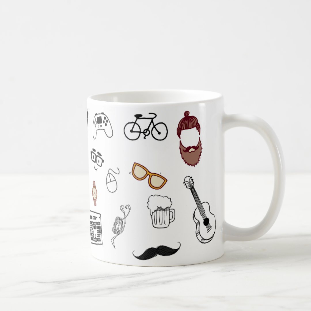 Caneca Masculina Presente Criativo com Frase Motivacional