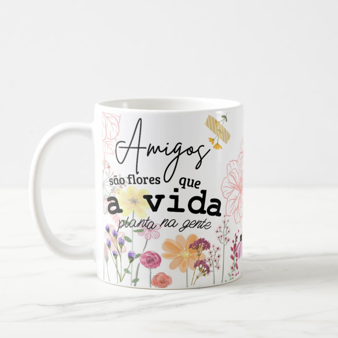Caneca Presente Criativo Especial para Dia do Amigo - Outros (Amigo(a))
