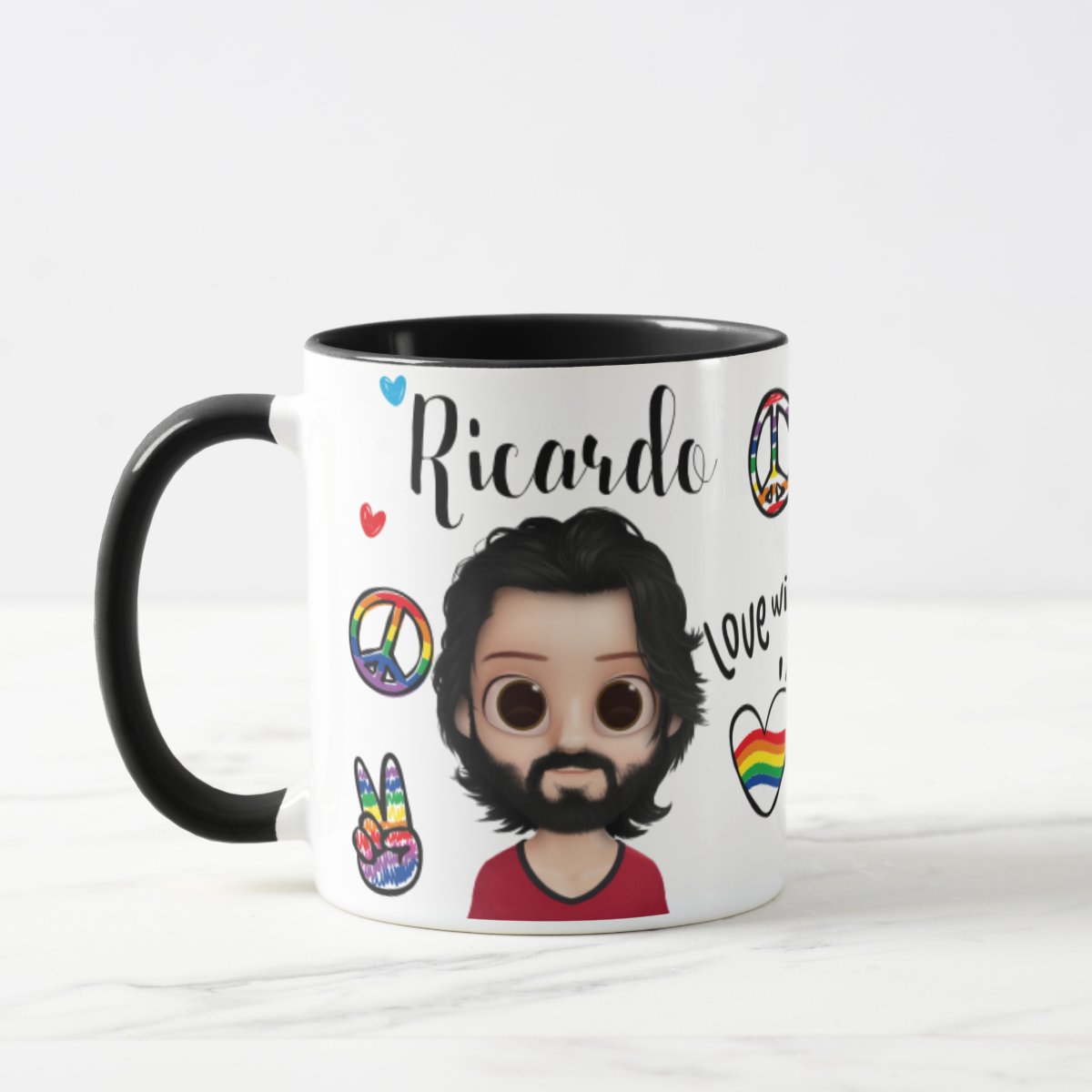 Caneca Personalizada Presente Criativo Namorado Lgbt Gay