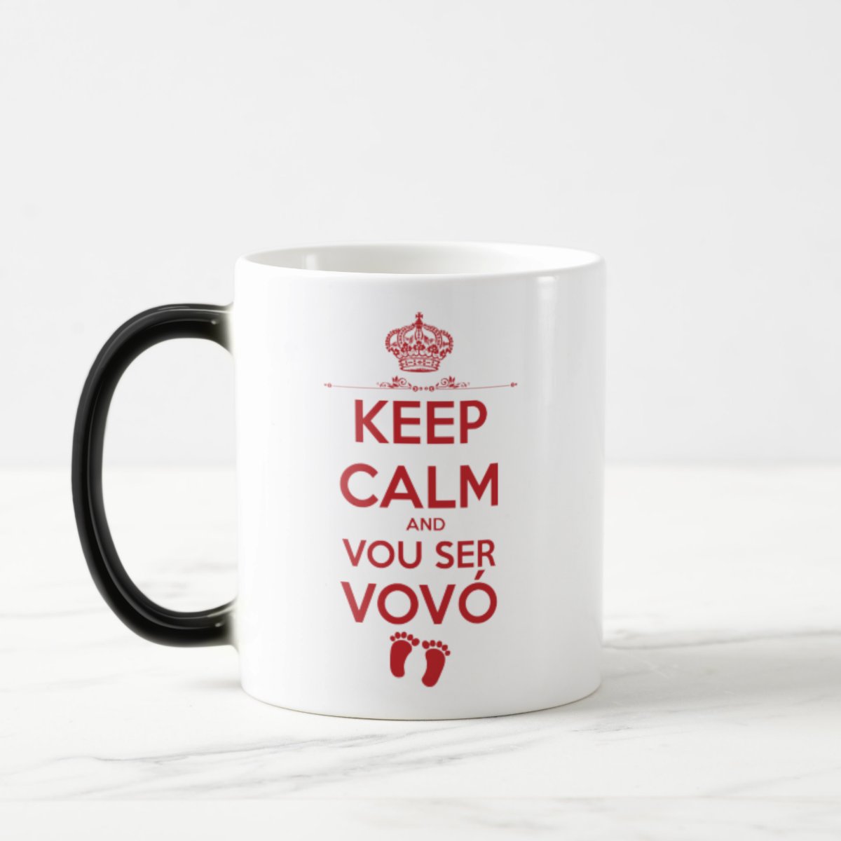 Caneca Mágica Personalizada Gravidez para Familia Avó