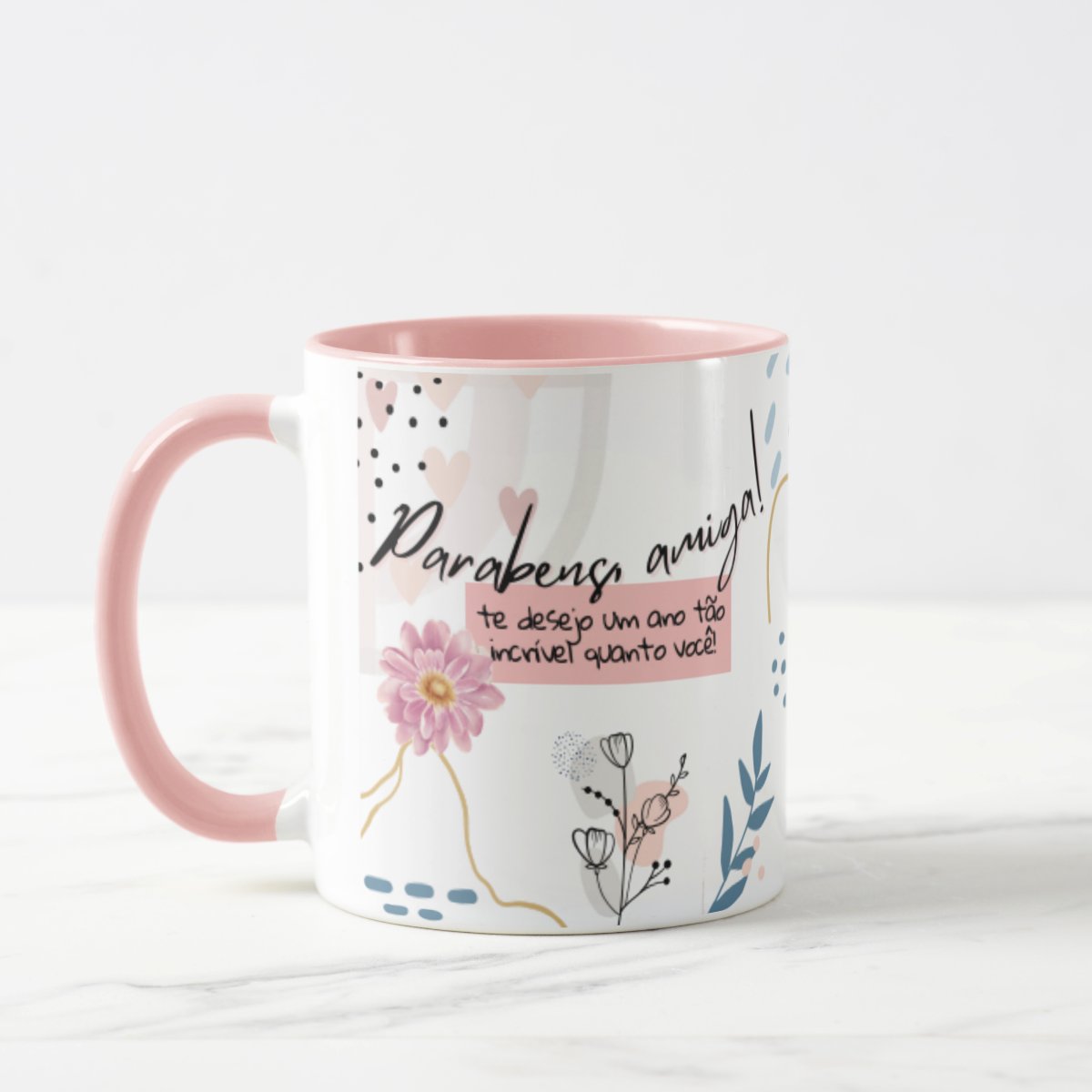 Caneca Presente Criativo de Aniversário para Melhor Amiga