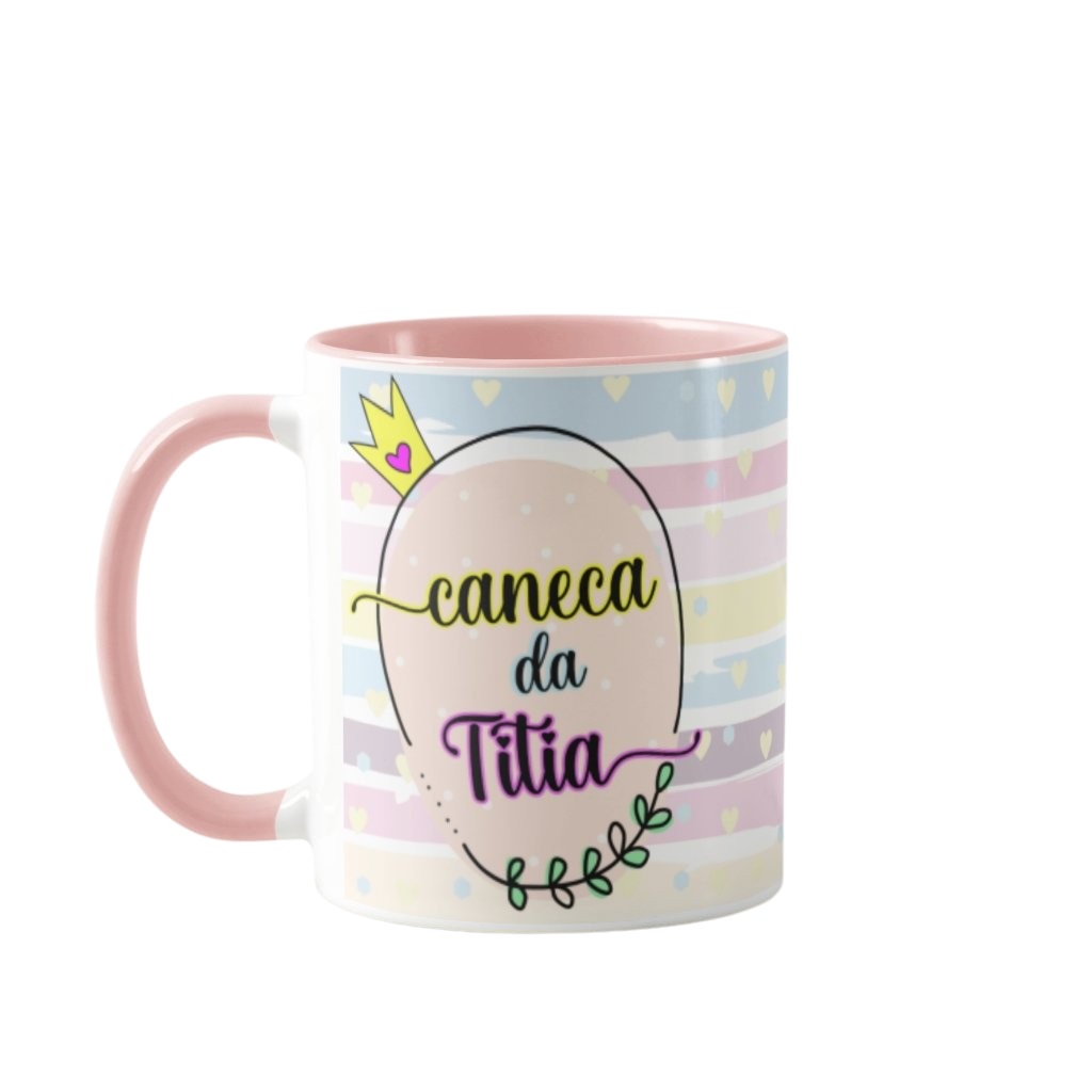 Caneca Personalizada Especial de Lembrancinha para Tia Titia