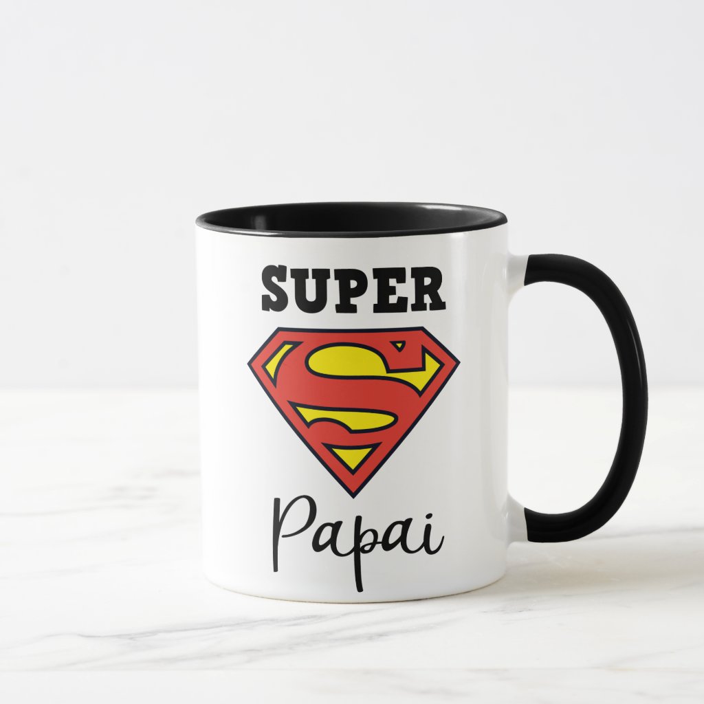 Caneca Presente Especial Para Super Papai - Dias Dos Pais